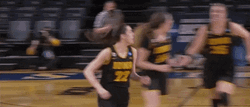 Caitlin Clark Fist Pump Celebration GIF