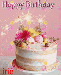 Cake Happy Birthday GIF