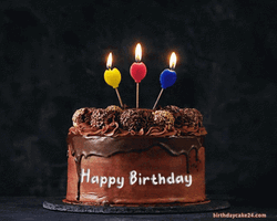 Cake Happy Birthday GIF