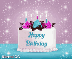 Cake Happy Birthday GIF
