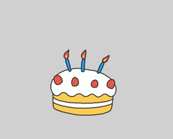 Cake Popping Birth Celebration  GIF