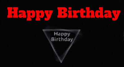 Cake With Slice Taken Out Saying Happy Birthday Dr Joy GIF