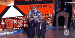 Caleb Williams Being Extremely Proud GIF