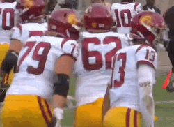 Caleb Williams Game Fighting Spirit GIF