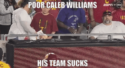 Caleb Williams His Team Sucks GIF