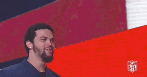 Caleb Williams Warm Hug GIF