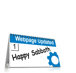 Calendar Flip Happy Sabbath GIF