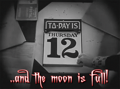 Calendar Saying Thursday 12 GIF