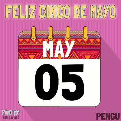 Calendar Showing May 5Th GIF
