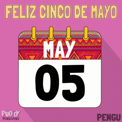 Calendar Showing May 5Th GIF