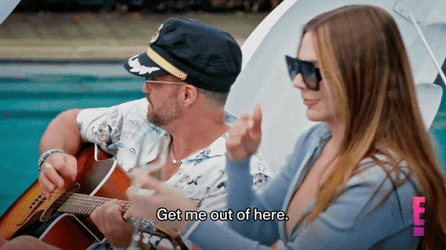 Calgon Take Me Away Panicking Anfisa Arkhipchenko GIF