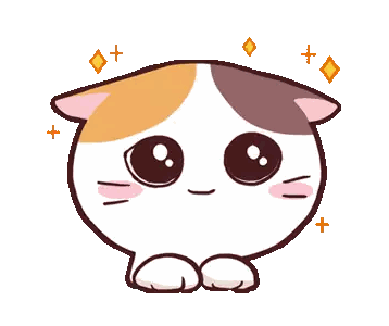 Calico Cat With Diamonds Around It Sticker