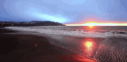 California Dazzling Sunset GIF