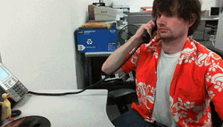 Call Centre Job Bow GIF