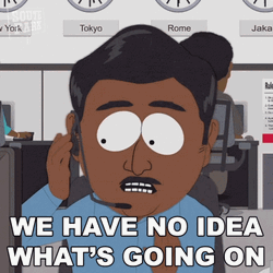 Call Centre We've No Idea What's Going On GIF
