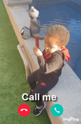 Call Me Cute Boy Swimming Pool GIF