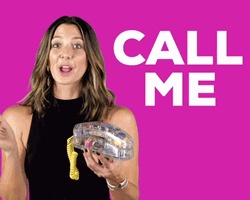 Call Me Telephone Ring Allie Zikesch GIF