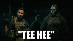 Call Of Duty Ghost Tee Hee Walk GIF