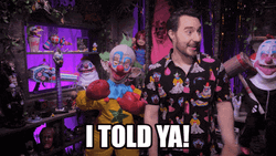 Called It Creepy Background GIF