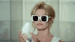 Calling Brigitte Bardot Sunglasses GIF