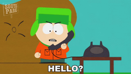 Calling South Park Hello Kyle Broflovski GIF