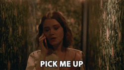 Calling You To Pick Me Up GIF