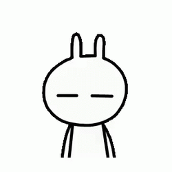 Calm Cute Tuzki Hands GIF