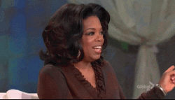 Calm Down Oprah Winfrey Host GIF