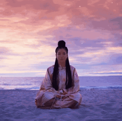Calm Magic Hour Yoga GIF