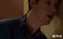 Calm Man Deep Breathing GIF