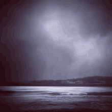 Calm Storm Coming In GIF