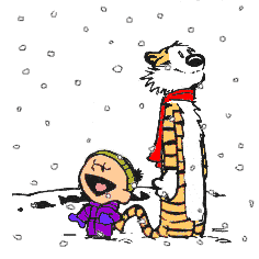 Calvin And Hobbes Christmas Snow