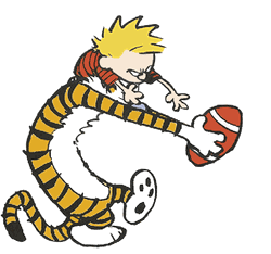 Calvin And Hobbes Football Fight