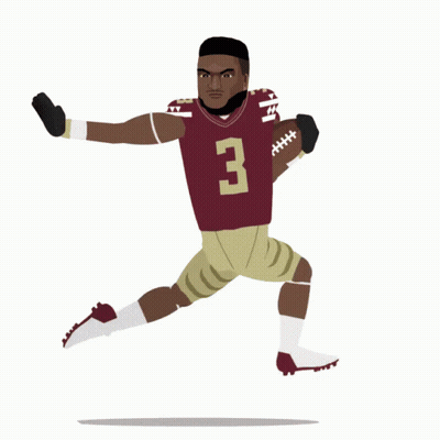 Cam Akers Is Featured On A Rated Rookie Poster GIF