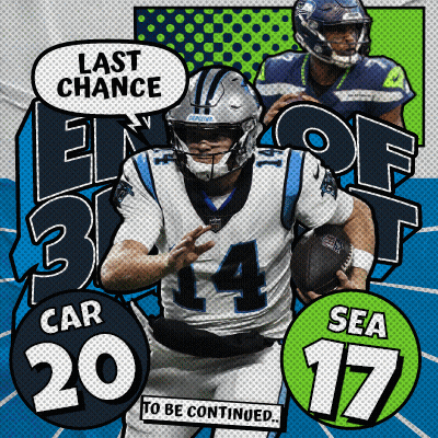 Cam Newton Holding Football GIF