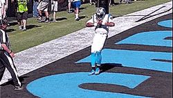 Cam Newton Opening Chest Image Compilation GIF