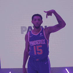 Cam Payne Pointing Down GIF