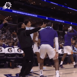 Cam Payne Winning Reaction GIF