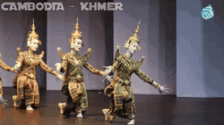 Cambodia Historical Khmer Dance  GIF