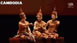 Cambodia Khmer Hand Dance GIF