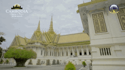 Cambodia Royal Place Phnom Penh  GIF