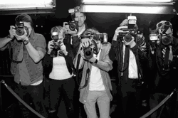 Camera Flashing Paparazzi