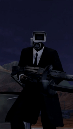 Camera Man Skibidi Toilet Meme GIF