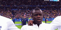 Camera Runs On N'Golo Kante GIF