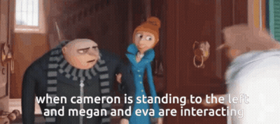 Cameron Standing Left In Despicable Me GIF