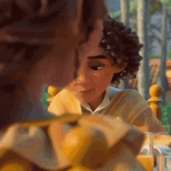 Camilo Madrigal Happily Eating GIF