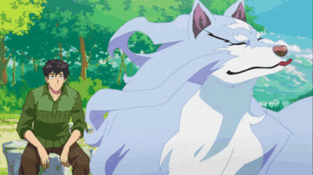 Campfire Cooking In Another World With My Absurd Skill Wolf GIF
