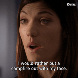 Campfire Out I Dont Want To GIF