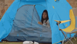 Camping Tent Mobile Image GIF