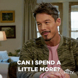 Can I Spend A Little More GIF